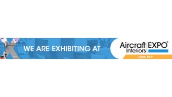 We are exhibiting - Aircraft Interiors Expo - Email Banner