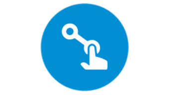 pointing finger icon
