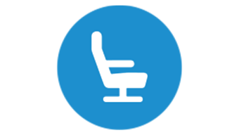 plane seat icon