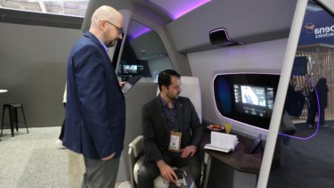 inflight entertainment demo at aix