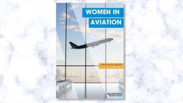 woman in aviation cover