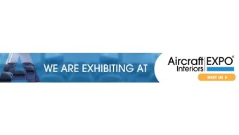 We are exhibiting - Aircraft Interiors Expo - Email Banner