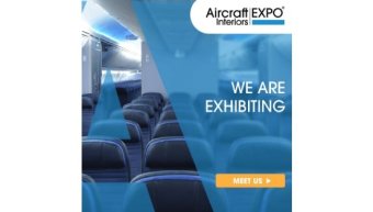 We are exhibiting - Aircraft Interiors Expo - Instagram Banner
