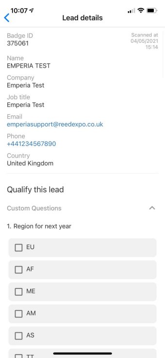 lead details